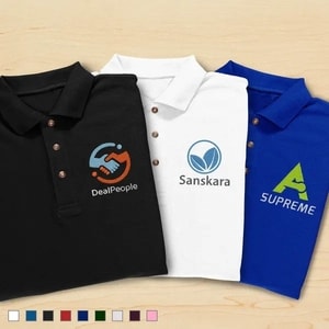 Embroidered Polo T-Shirts