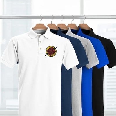 Men's Polyester Polo T-Shirts