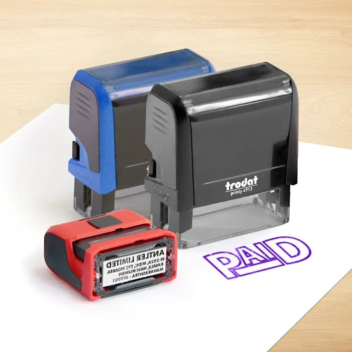 Rectangular Self-Inking Stamps