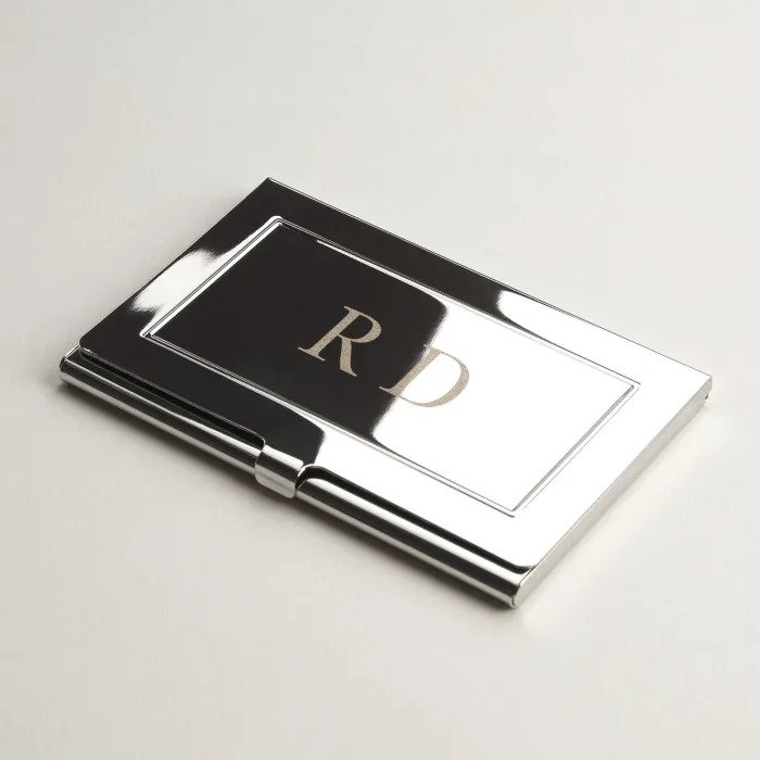 Engraved Metal Visiting Card Holders